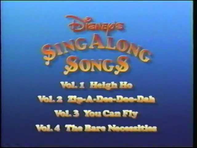 Closing to Disney's Sing-Along Songs: I Love to Laugh 1990 VHS