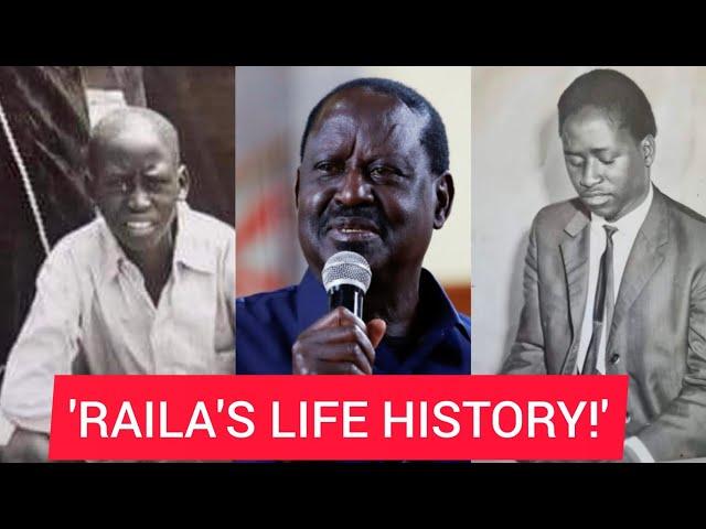 LIFE HISTORY OF RAILA ODINGA FROM A BABY TO "BABA!"