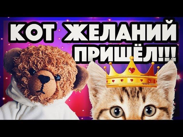 ВЫЗОВ КОТА ЖЕЛАНИЙ ОН ПРИШЕЛ