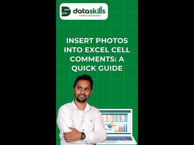 Insert Photos into Excel Cell Comments: A Quick Guide #ExcelExpert #datasciencebasics