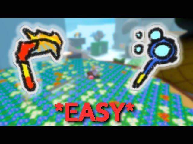 How To Get Bubble Wand/Scythe Sticker - Bee Swarm Simulator