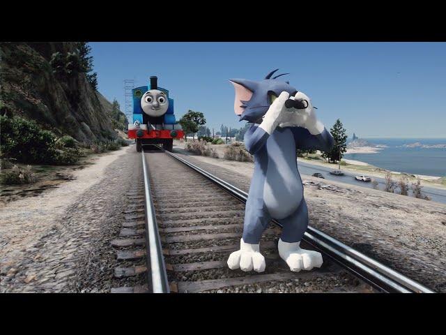 Tom and Jerry vs Thomas The Train (Full Episode)