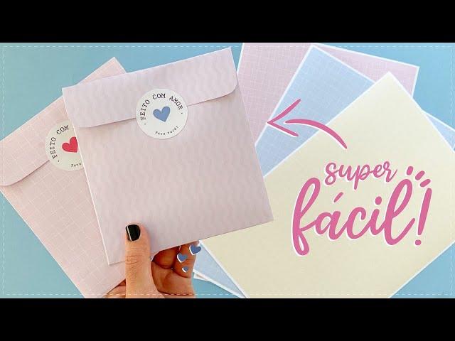 ENVELOPE WITH A4 SHEET EASY TO MAKE