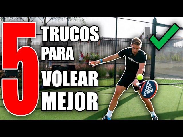 IMPROVE YOUR BACKSPIN VOLLEY with ALEX RUIZ | PADEL TUTORIAL