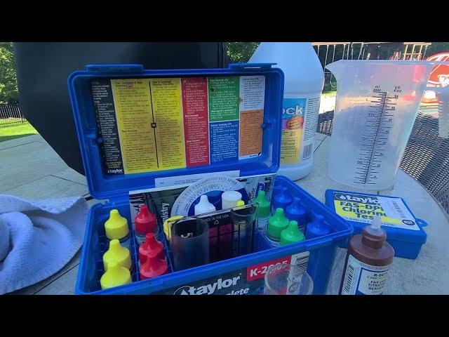 How To Test A Pool's Free Chlorine (FC) using a Taylor Test Kit (K-2005/K-2006 and FAS-DPD