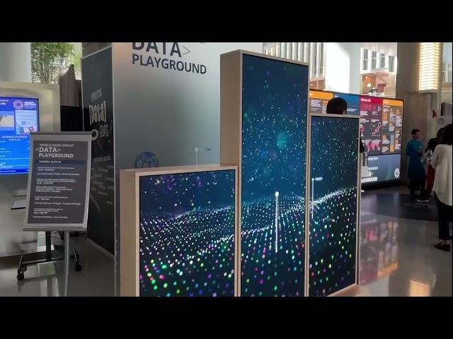 World Bank Group's 'Data Playground' Immersive Data Experience Washington DC