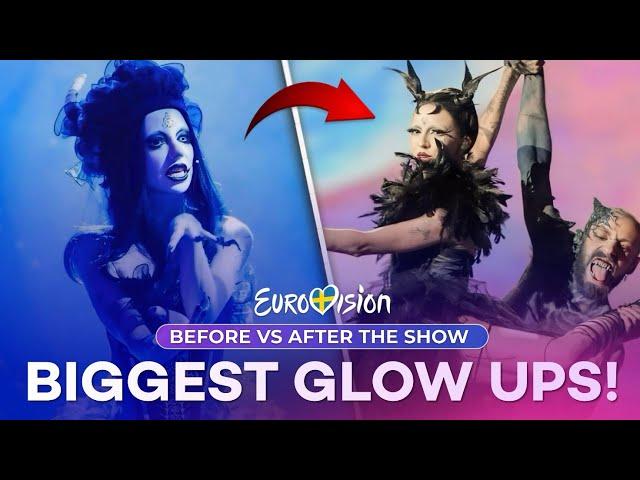 Eurovision: Biggest Glow Ups | Before VS After the Show 