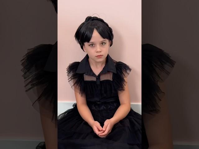 Wednesday Addams gets revenge on dad #shorts