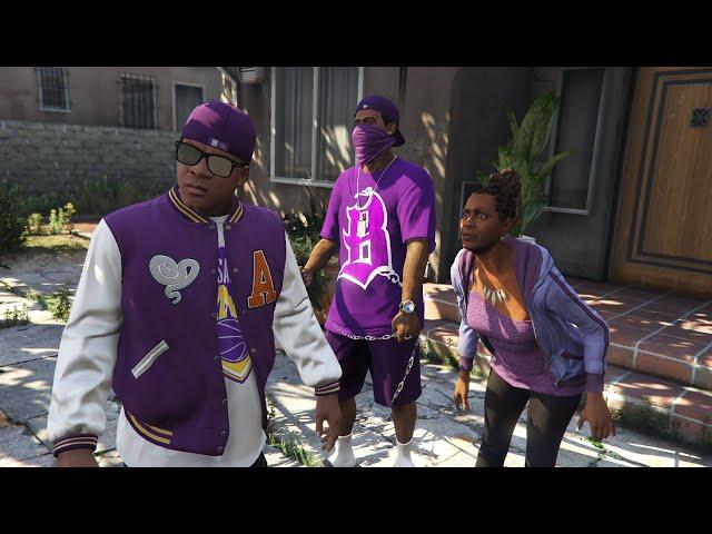 Ballas vs Grove Street Hood Safari Mission in GTA 5