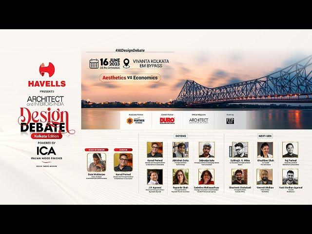 Architect and Interiors India Design Debate - Kolkata Edition