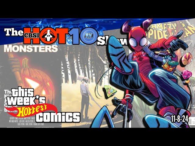 Hot 10 Comic Books  Top Trending Comics This Week 11-8-24  CBSI