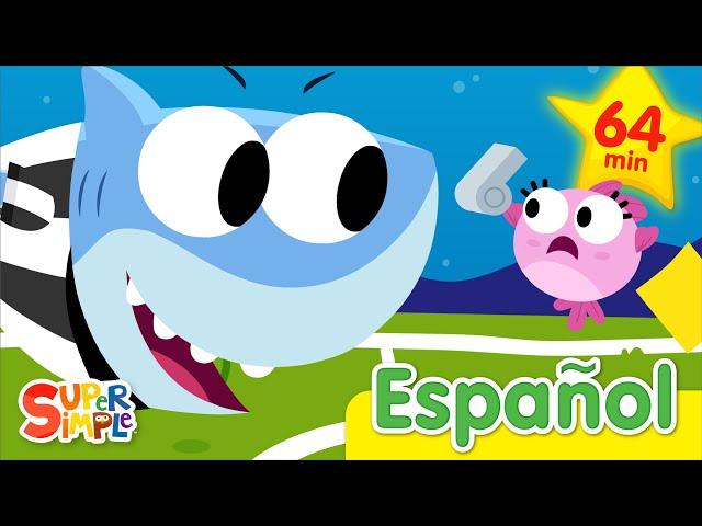 Los Peces Nadan Y Más | Canciones De Verano Para Niños | Super Simple Español