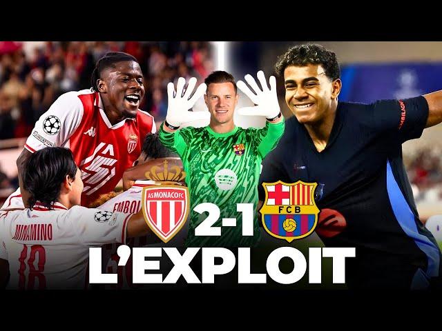  Le BARÇA "offre" ENCORE l'exploit ! (Monaco 2-1 Barcelone)