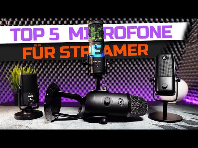 TOP 5 USB MIKROFONE für Streamer