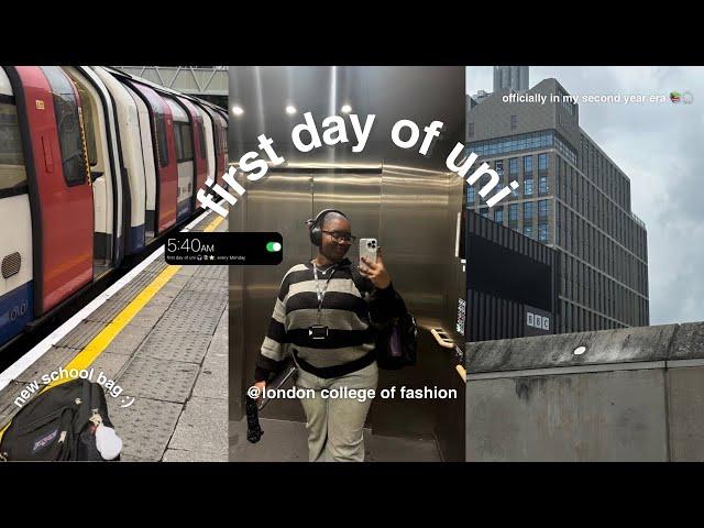 first day back at fashion university