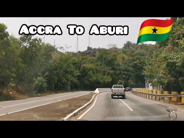 From Oyarefa (Accra) To Aburi In Ghana | MrAgyengoVlogs