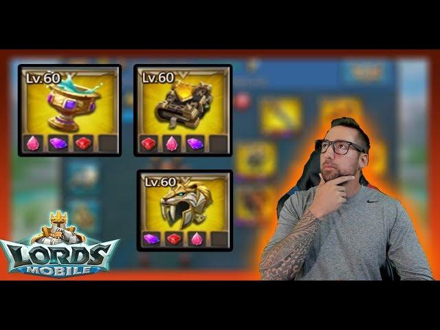 The Best Cavalry/Infantry Gear for Attacking | Lords Mobile
