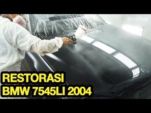 PROSES RESTORASI CAT BMW SERI 7 , 2004