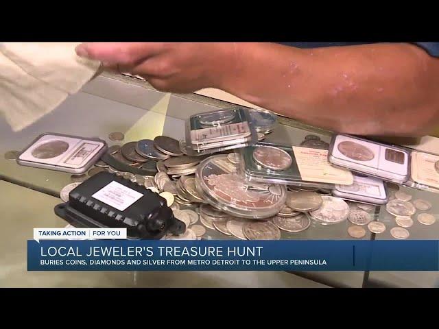 Washington Township man buries gold, diamonds & silver for a real-life treasure hunt