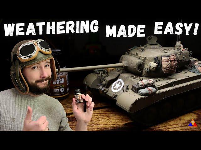 How to Weather 1/35 Scale Tank Models | Beginner Tutorial