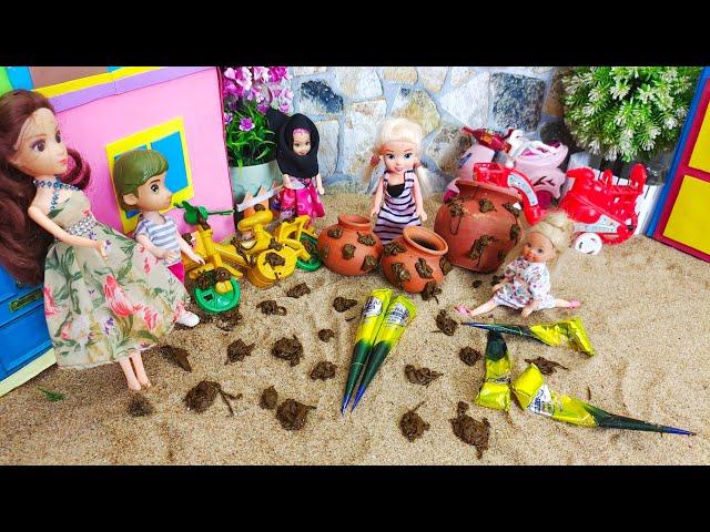 சாராவால் வந்த பிரச்சனை/Barbie show tamil