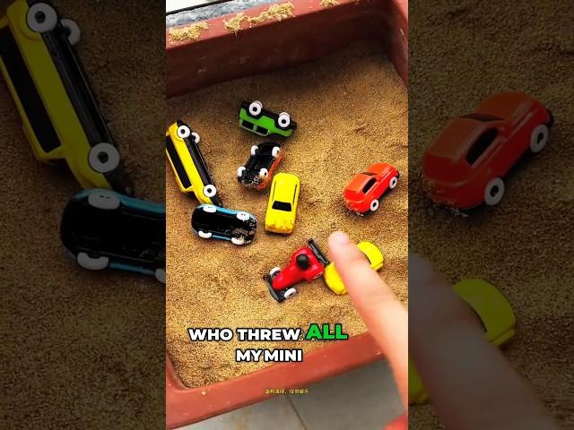 From mini car to monster ~mini wood toy-wood working art skill #shorts