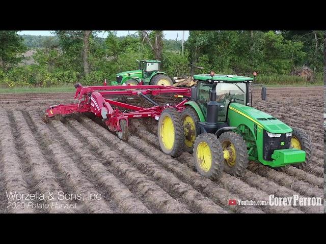 Worzella & Sons Inc 2020 Potato Harvest - Part 2