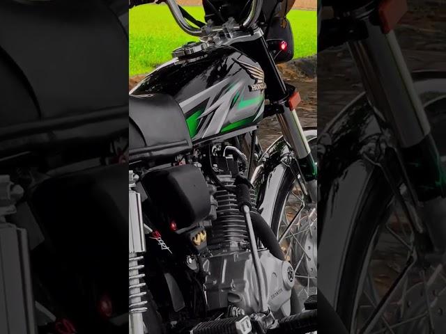 Cg 125 in black Color || modified cg125 || capcut editing #viral #cg125