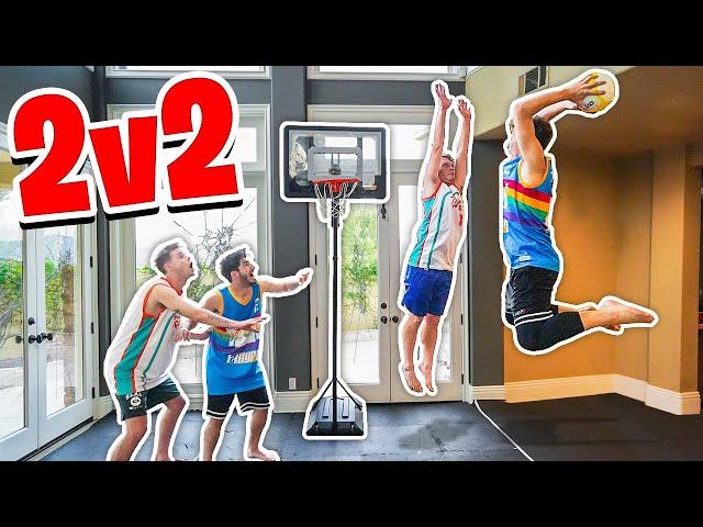 HOUSE 2V2 Mini Basketball *Injury Warning*