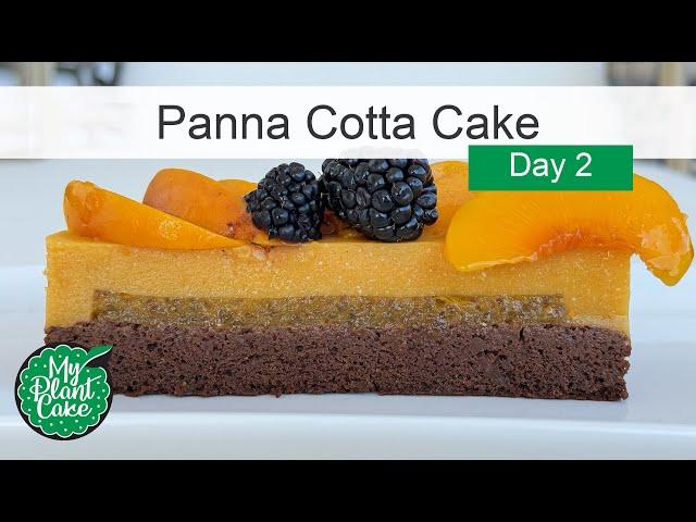 Peach Panna Cotta. DAY 2 Masterclass. Healthy Panna Cotta Recipe Formula For Any Flavors.