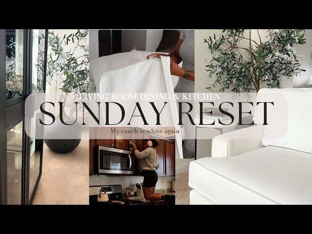 SUNDAY RESET|HOME CLEANING & DECORATING IDEAS