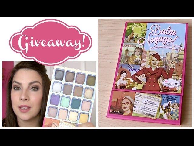 The Balm's Balm Voyage! Review/Demo (giveaway closed)