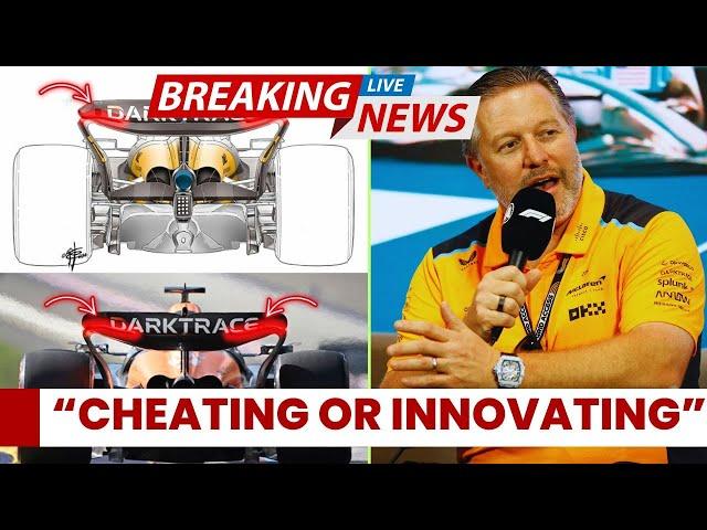 McLaren’s Mini DRS a Game-Changer or Rule-Breaker? F1’s Latest Controversy Unveiled!