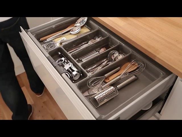 Hidden Drawer for Cutlery for Modular Kitchen, Smart Modular Kitchen