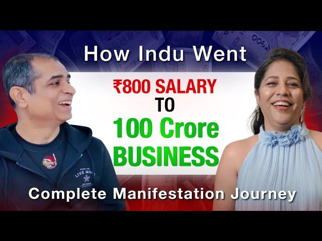 Whats the REAL Secret Behind Indu Khatri’s Success? Inspiring Journey ₹800 Salary to 100 Cr Business