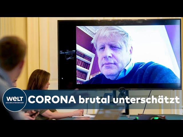 COVID-19-KRISE: Premier Boris Johnson wegen Coronavirus auf Intensivstation