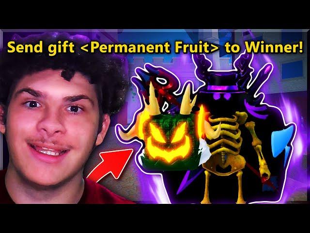 Spin The BEST Fruit And WIN ANY PERMANENT FRUIT Blox Fruits!