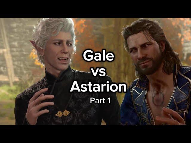 Gale vs Astarion Dialogue Part 1 | Baldur's Gate 3