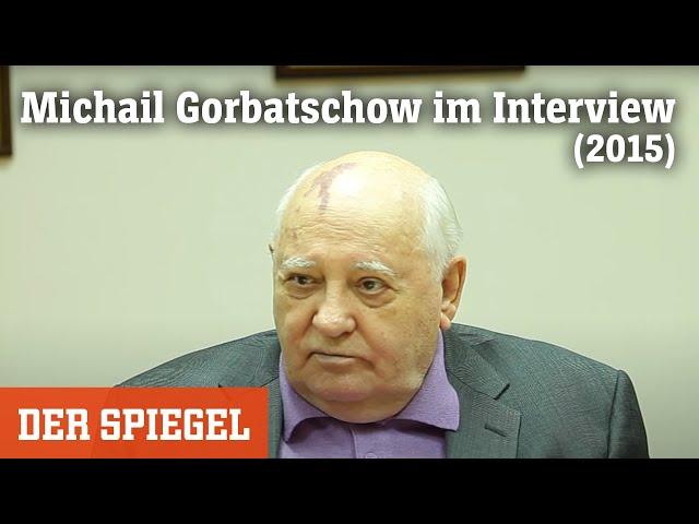 Michail Gorbatschow über Putin, die Deutschen und Amerika | DER SPIEGEL (2015)