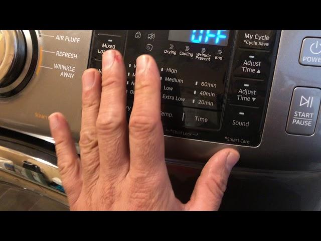 Samsung dryer display does not work fixed.