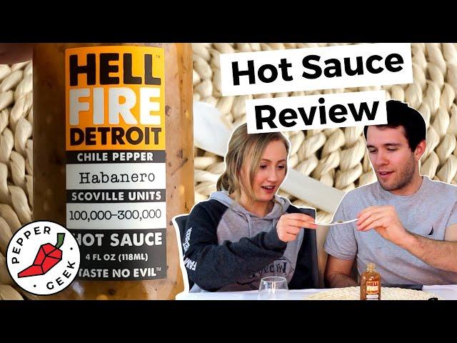 Hell Fire Detroit Habanero Hot Sauce Review - Pepper Geek