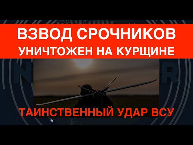 Таинственный удар ВСУ: Уничтожен взвод срочников на Курщине