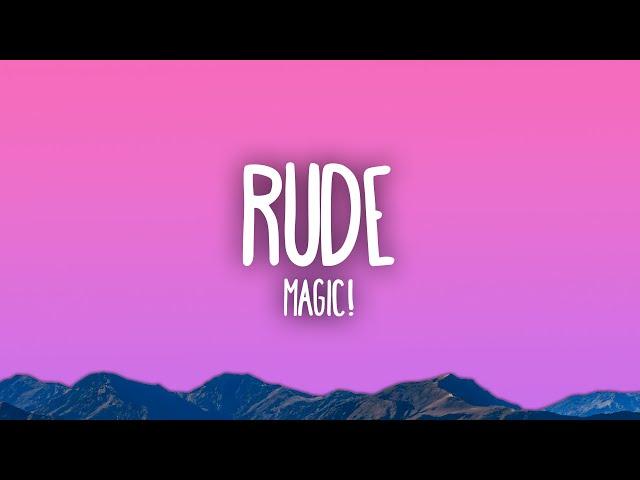 MAGIC! - Rude