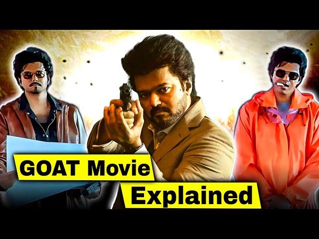 The GOAT Movie Explained In HINDI | The Greatest of All Time Story In HINDI | GOAT Film Review