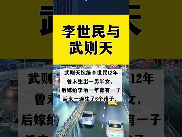 大唐風雲：李世民與武則天的權力遊戲 #歷史揭秘