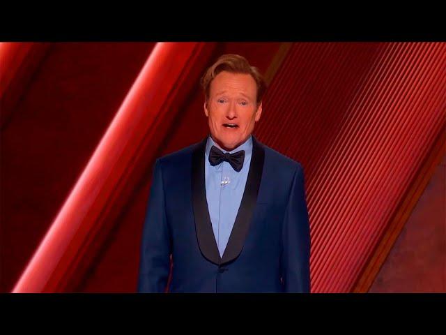 Conan O'Brien Dissing Drake at the Oscars