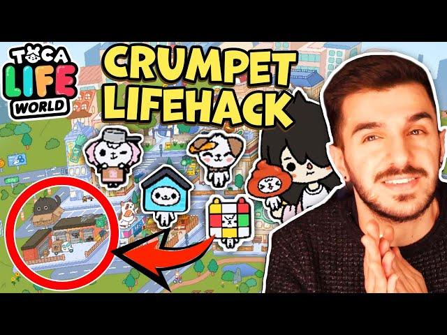 NEUE GEHEIME CRUMPETS FREISCHALTEN! Toca Boca Nari Crumpet Lifehacks und Secrets!