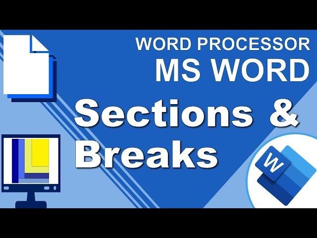 MS Word | Sections and Breaks