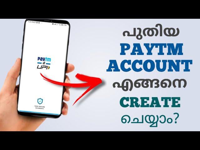 How To Create New Paytm Account In India | Upi Payment | Malayalam