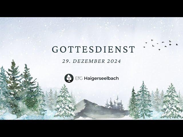 Predigtgottesdienst zu "Trauer und Hoffnung"mit Thomas Pfeiffer  29.12.2024